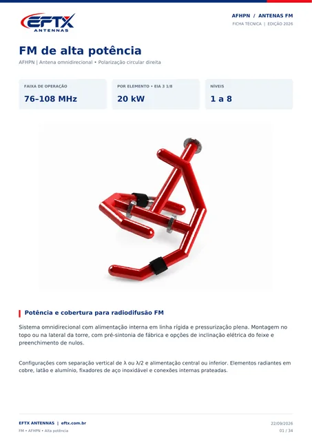 Documento técnico AFHPN